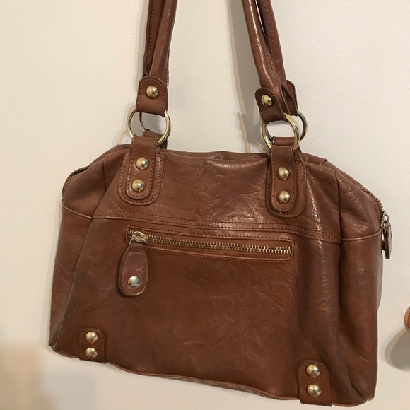 Brown and gold handbag good condition! - Picture 1 of 2